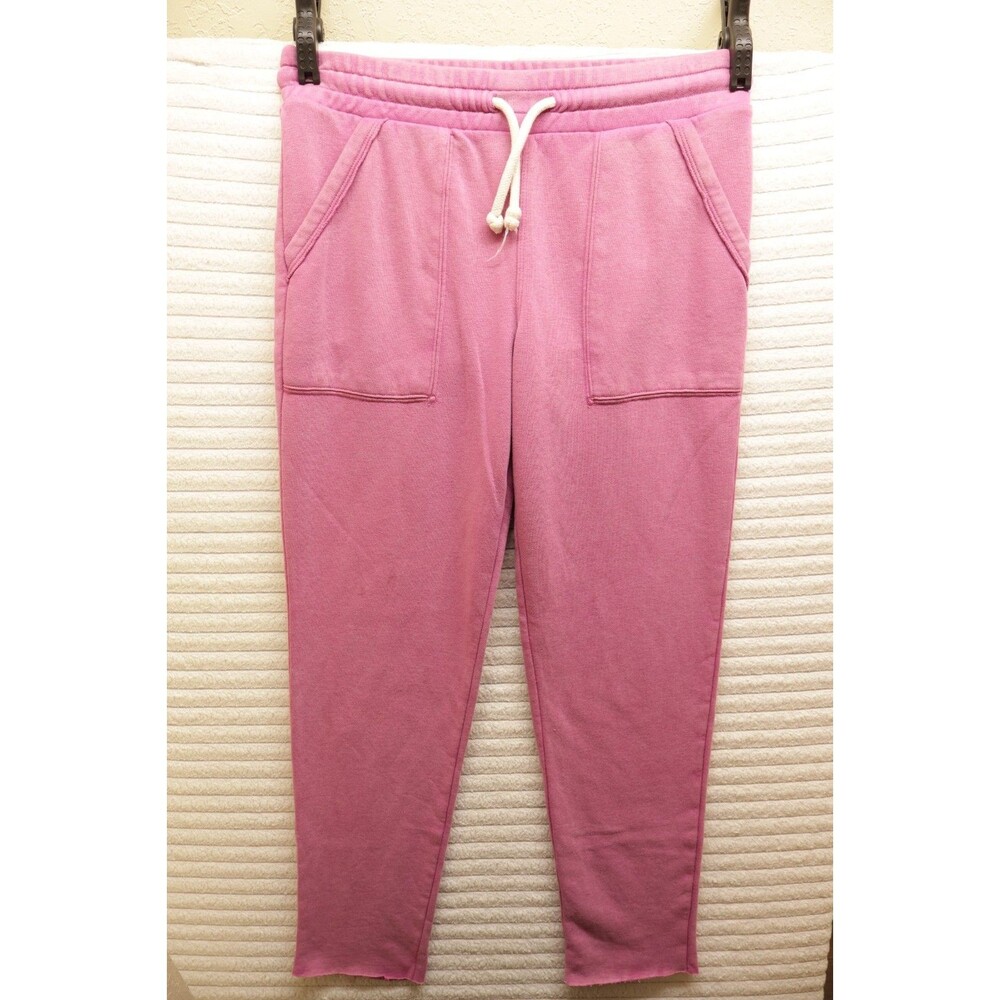 Bleu Ice Women's Size Medium Pink Sweatpants with Pockets Drawstring Lounge wear